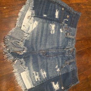 American Eagle high rise festival shorts. Size 4